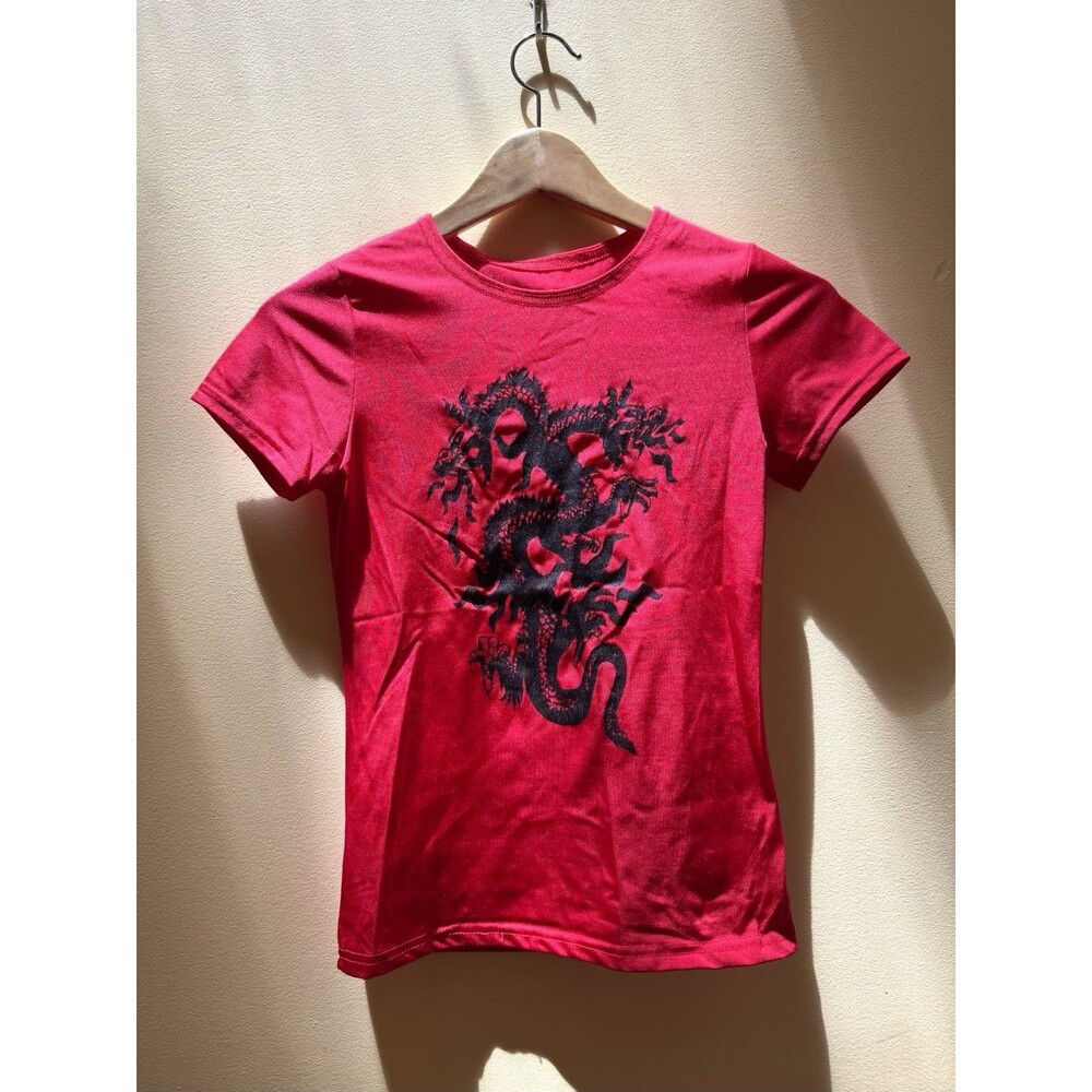 ASO Charli XCX Vintage 2014 Sucker Era Shirt Holding Avocados Red Dragon Stretch